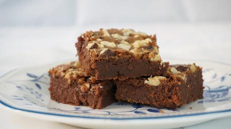 Brownie de leche condensada sin mantequilla