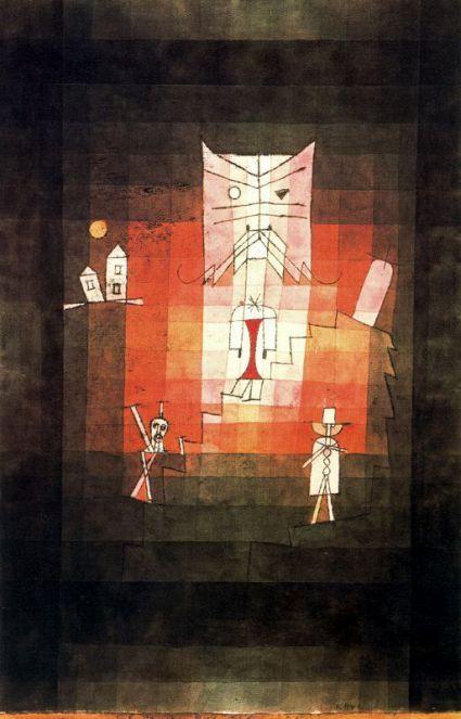 La montaña del gato sagrado (1923) 1