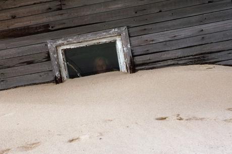 Viviendo bajo la arena al norte de Rusia. 17 fotografías. Shoyna, un pueblo ruso bajo la arena