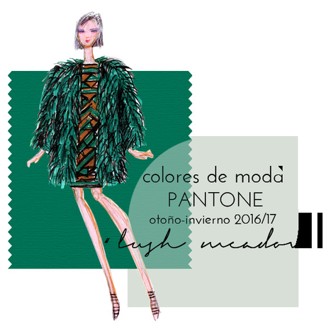 Colores de moda otoño invierno: verde