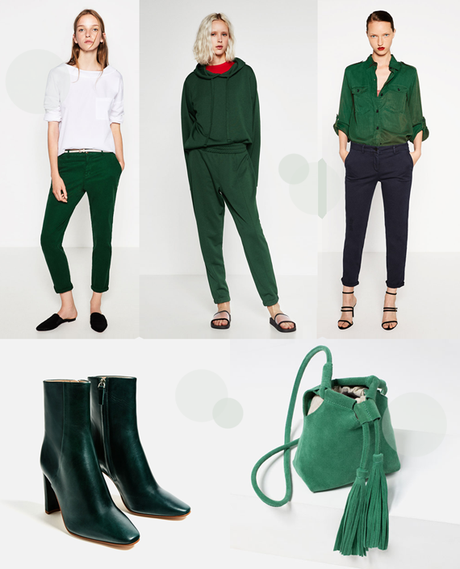 Colores de moda otoño invierno: verde Colores moda otoño invierno: verde