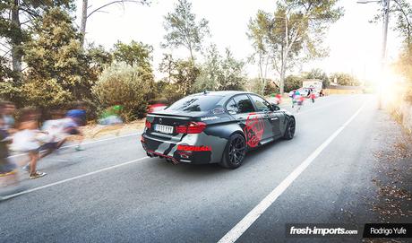 BMW M3 F80. Un potente sedan que corre en la Modball Rally