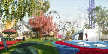 A-cero Projects PROPUESTA DE PARQUE DE ATRACCIONES DISEÑADA POR A-CERO