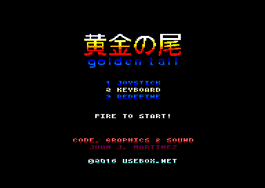 Primeras impresiones con Golden Tail, un interesante plataformas para Amstrad CPC Primeras impresiones con Golden Tail, un interesante plataformas para Amstrad CPC