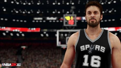 NBA 2K17 screenshot Pau Gasol