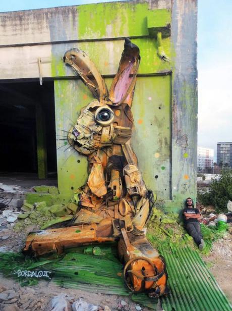 ARTUR BORDALO: CHATARRA RECICLADA EN SU MAXIMA EXPRESIÓN ARTUR BORDALO: CHATARRA RECICLADA EN SU MAXIMA EXPRESIÓN