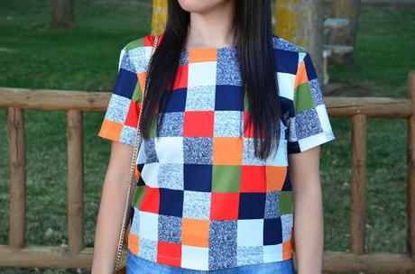 Checked T-shirt Checked T-shirt
