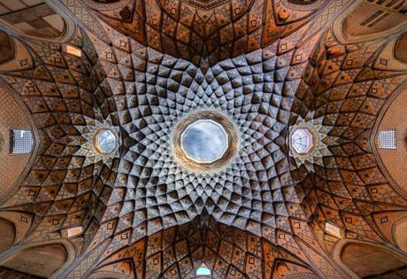 Ceiling of Timche-ye Amin od-Dowleh, Bazaar of Kashan