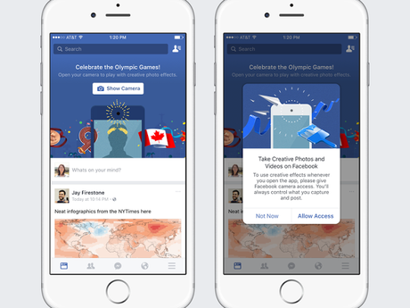 Facebook prueba otra función parecida a Snapchat Facebook prueba otra función parecida a Snapchat
