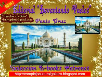 PROMO AGOSTO- El TAJ MAHAL en Ebooks Patrones para bordar en punto de cruz.