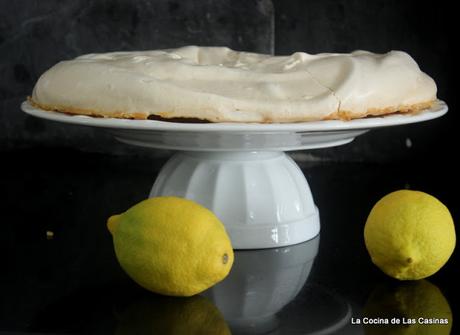 Tarta Clásica de Limón Invertida o Pavlova de Limón