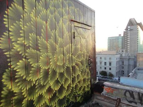 MURALES DE MANDALAS CREADOS CON AEROSOL