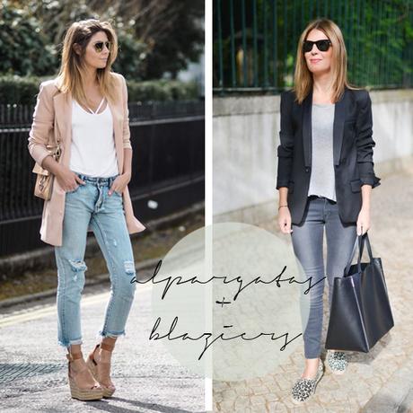 Casual style: 8 outfits de verano con alpargatas urban outfit, blaziers, jeans and espadrilles