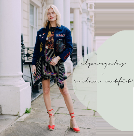 Casual style: 8 outfits de verano con alpargatas patches and jackets, urban outfit stret style