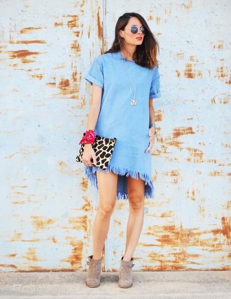 DENIM DRESS DENIM DRESS