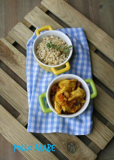 Pollo árabe El Ágora de Ángeles Pechugas de pollo con tomates a la miel