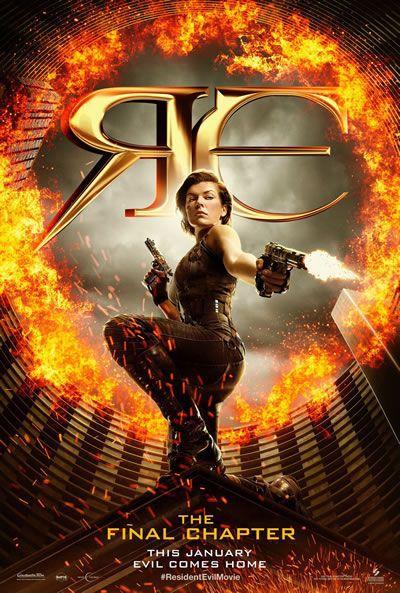 Primer afiche y tráiler de “Resident Evil: El Capítulo Final con Milla Jovovich