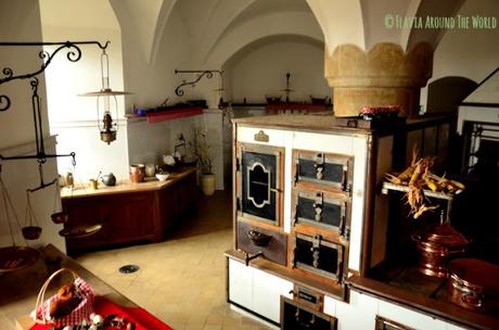 Cocina del castillo de Bouzov República Checa