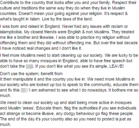 Entrenador de boxeo musulmán es baneado en Facebook  por poner un post criticando al Isis