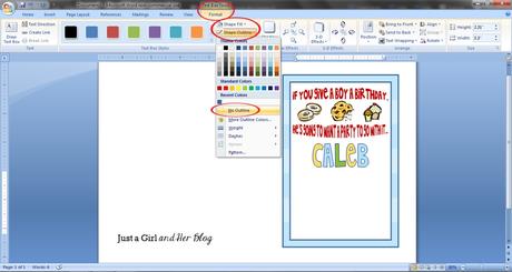 Como hacer sus propias invitaciones http://justagirlandherblog.com/wp-content/uploads/2013/07/Format-Text-Box-copy.jpg