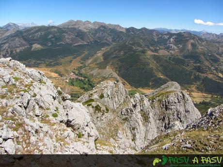 Arista este del Susarón desde las proximidades de la cima