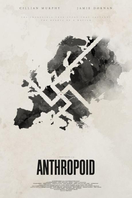 Nuevo afiche de Anthropoid, thriller bélico con Jamie Dornan y Cillian Murphy