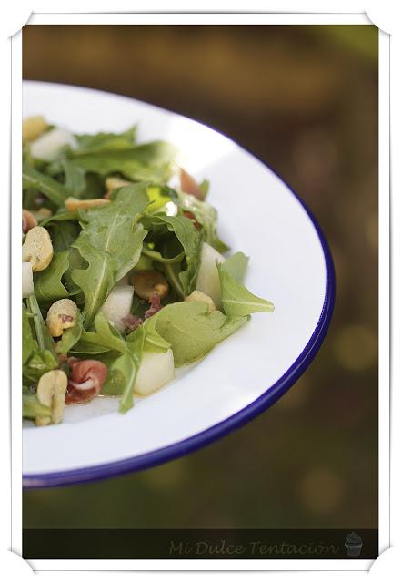 Ensalada de Melón con Jamón