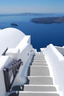 LUGARES DE ENSUEÑO: Isla Santorini - Grecia.