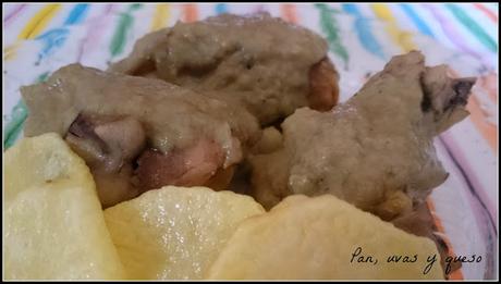 Pollo al vino tinto (tradicional o Crock-Pot) Pollo al vino tinto (tradicional o Crock-Pot)