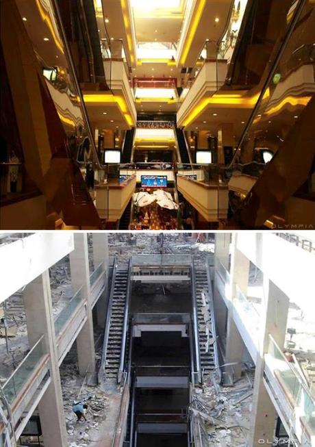 Antes y después de la guerra en Siria. 20 fotografías. Antes y después de la guerra en Siria