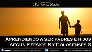 Aprendiendo a ser padres e hijos según Efesios 6 y Colosenses 3 Da click derecho y selecciona Guardar Como...