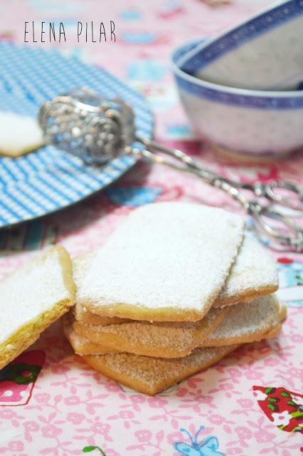 Galletas shortbread de vainilla