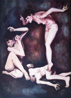 El ángel isleño caído de los rascacielos. El ángel isleño caído de los rascacielos.