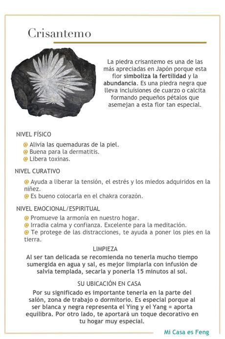 Gemas: Crisantemo Gemas: Crisantemo