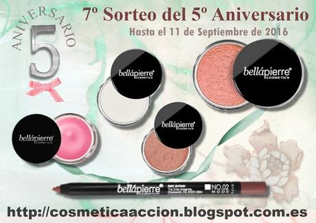 ¡7º Sorteo del 5º Aniversario del Blog – Maquillaje Mineral de BELLÁPIERRE! ¡7º Sorteo del 5º Aniversario del Blog – Maquillaje Mineral de BELLÁPIERRE!
