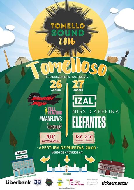 TomelloSound 2016, confirmaciones