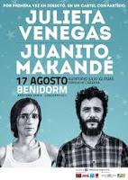 Concierto de Julieta Venegas y Juanito Makandé en Benidorm