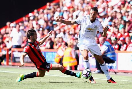 FUTBOL/SOCCER. Premier League, jorn. 1ª: Bournemouth 1 Manchester United 3