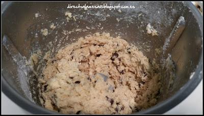 Galletas de chocolate y nueces