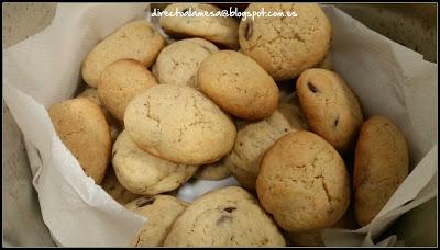 Galletas de chocolate y nueces