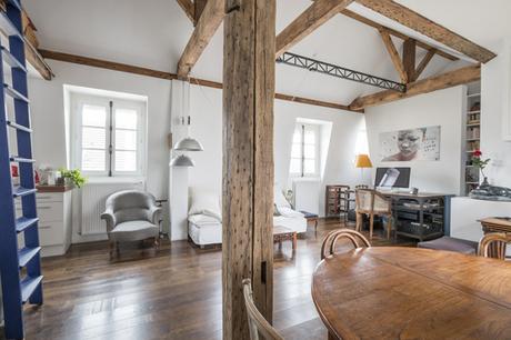 Home tour: un ático con espíritu de loft Home tour: un ático con espíritu de loft