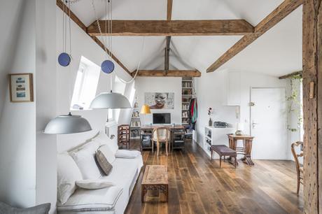 Home tour: un ático con espíritu de loft Home tour: un ático con espíritu de loft