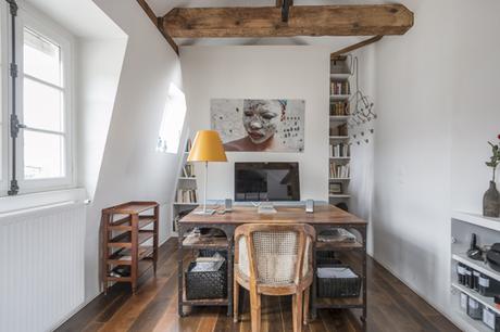 Home tour: un ático con espíritu de loft Home tour: un ático con espíritu de loft