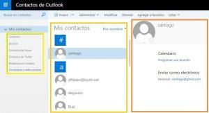 Contactos de Outlook.com se actualiza Contactos de Outlook.com se actualiza