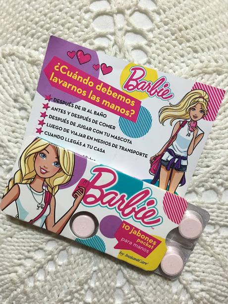 Jabones en pastilla Barbie by InstantCare