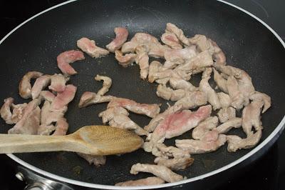 Puntas de solomillo en salsa agridulce de piña Puntas de solomillo en salsa agridulce de piña