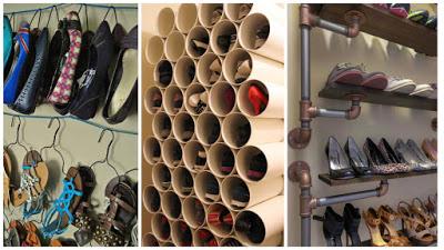 12 Ideas ingeniosas para organizar y guardar nuestros zapatos
