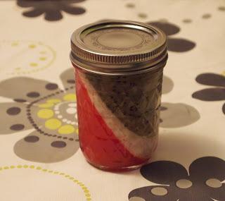 Mousse de yogur con kiwi y sandía Mousse de yogur con kiwi y sandía