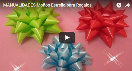 Cómo hacer moños de papel para regalos