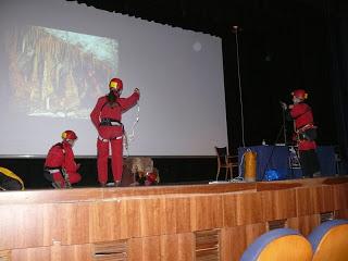 Presentación de nuestro último libro espeleológico Presentación de nuestro último libro espeleológico